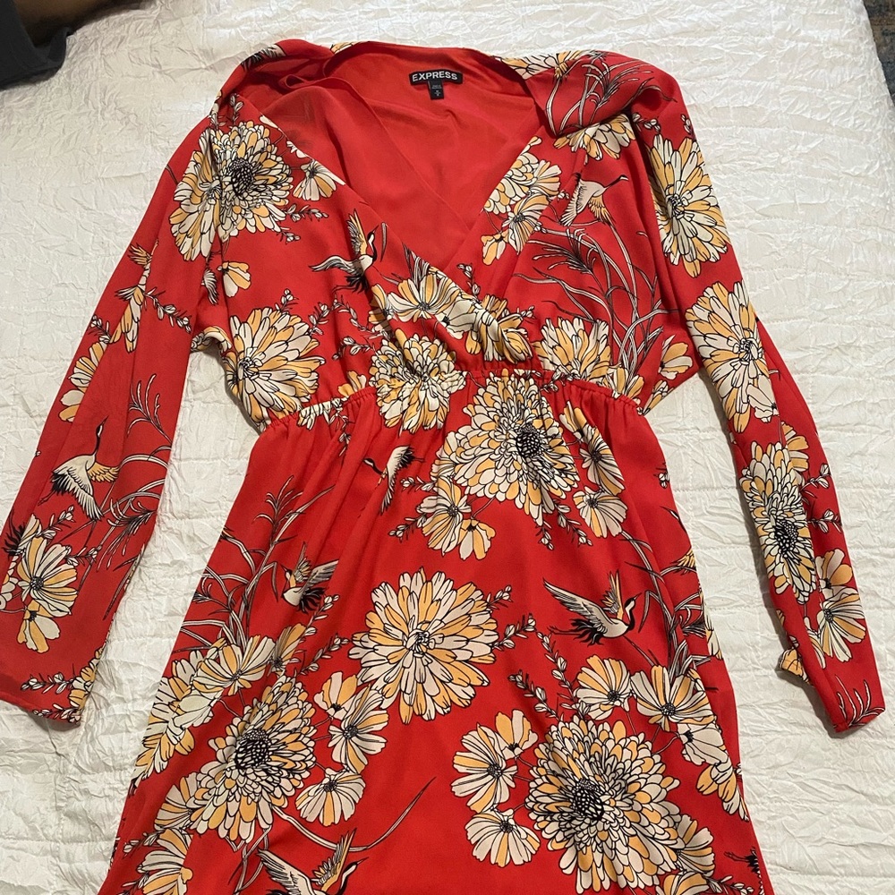 Red dress